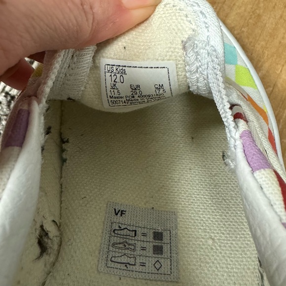 Kids rainbow vans - Picture 5 of 5